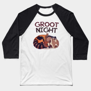 Groot Night Baseball T-Shirt